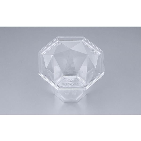 【蓋付き】COPNアクア八角11  【本体50枚・蓋50枚セット】